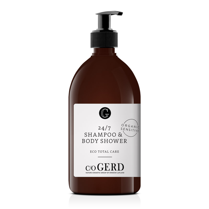 24/7 Shampoo & Body Shower i gruppen Kroppsvrd / Sensitive  hos  Nature Cosmetic Group Of Swedish Lapland AB (315)